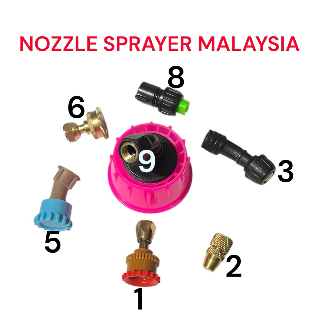 Nozzle Semprot Sprayer PB 16 Malaysia