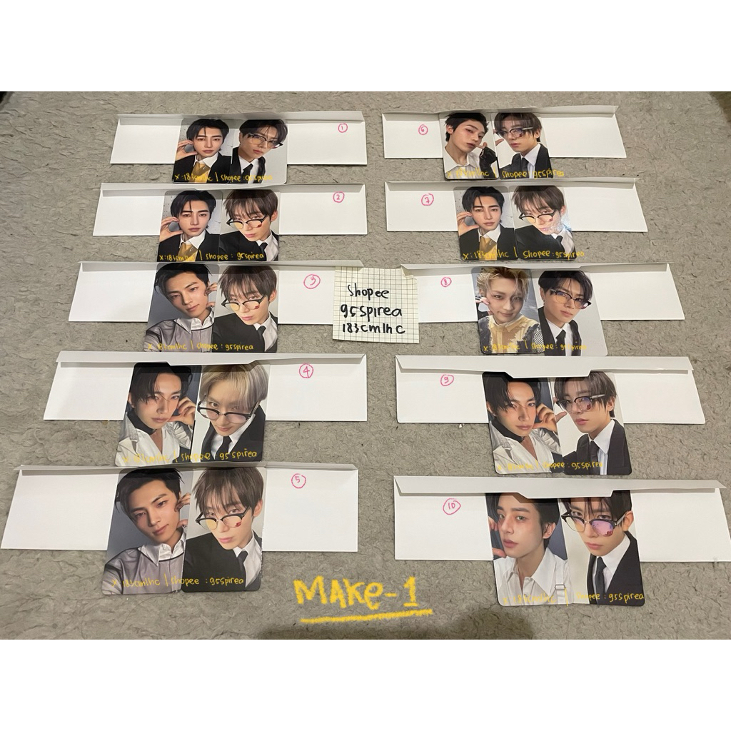 Photocard official Enhypen album desire unleash make you mine jungwoon heeseung jay jake sunghoon su