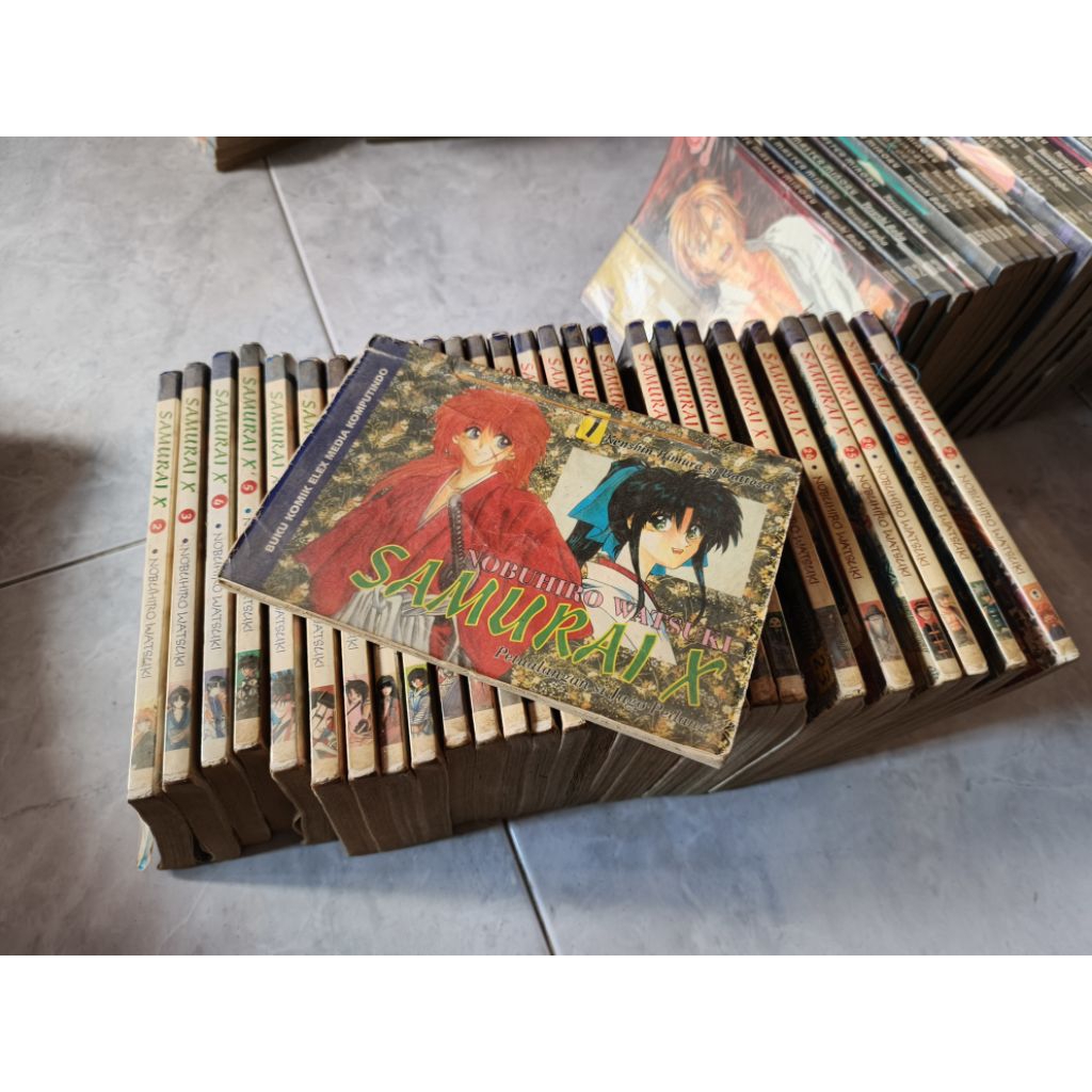 SAMURAI X VOL 1 SD 28 | NOBUHIRO WATSUKI | ELEX | EKS RENTAL KOMIK / MANGA