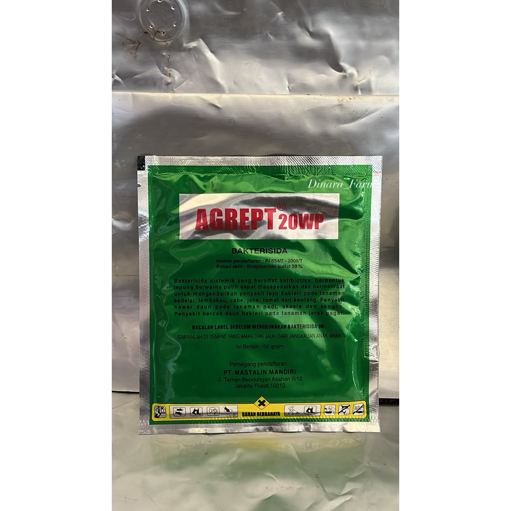 Bakterisida AGREPT - 50Gram