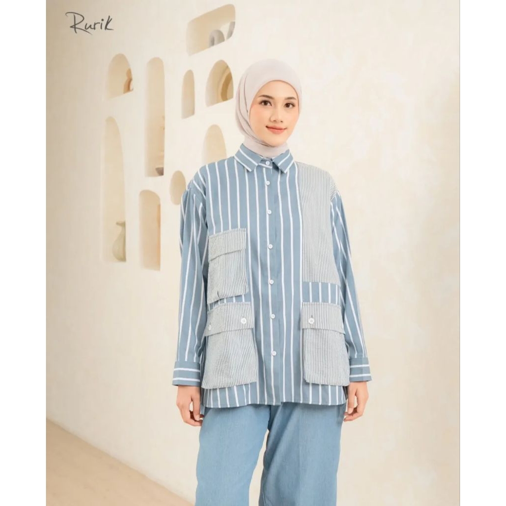 Rurik Kemeja Gutera Terbaru.Rurik Gutera Original.Rurik Terbaru