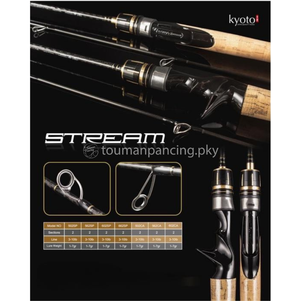 Joran Kyoto Stream 502CA UL 2 Section | Stream Fishing | Lure 1–7gr