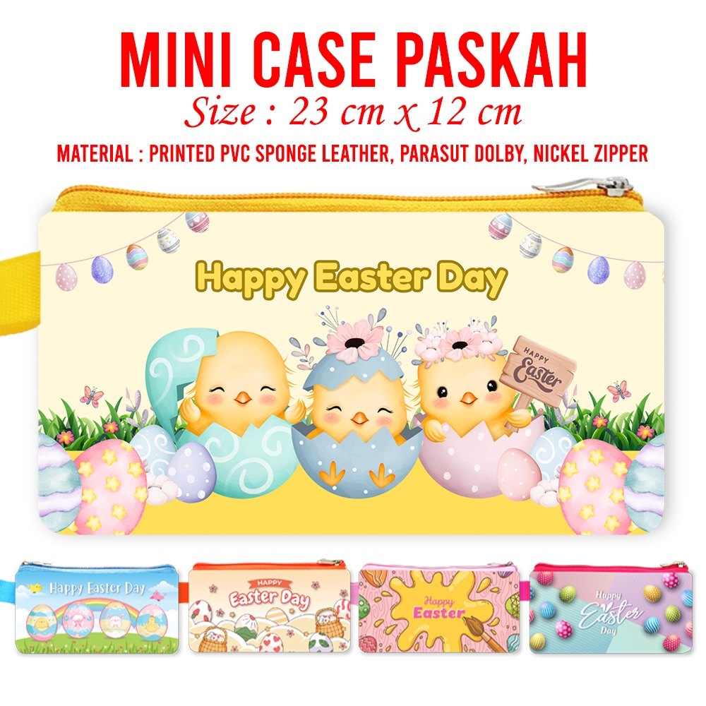 Easter Case Aneka Motif Pouch Souvenir Paskah Passover Day Sekolah Minggu Persekutuan Gereja Luce Yu