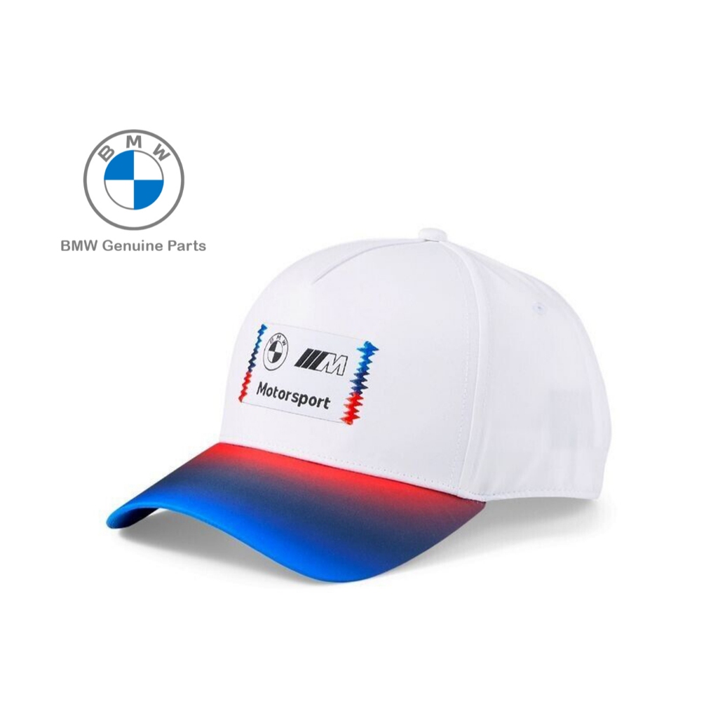 Original BMW M Motorsport Road Trip Baseball Cap Topi Unisex by Puma