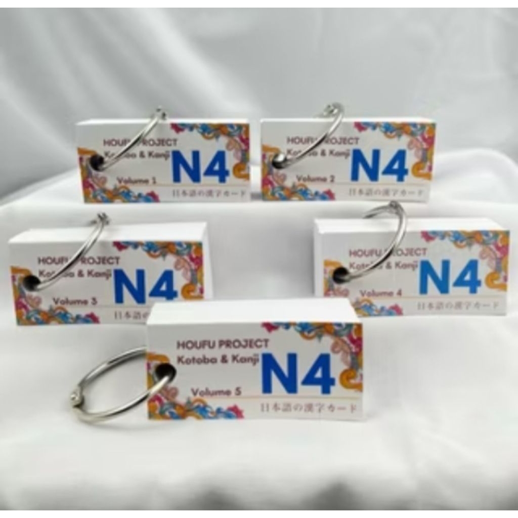 (425 kanji ) flah card bahasa jepang KANJI & KOTOBA