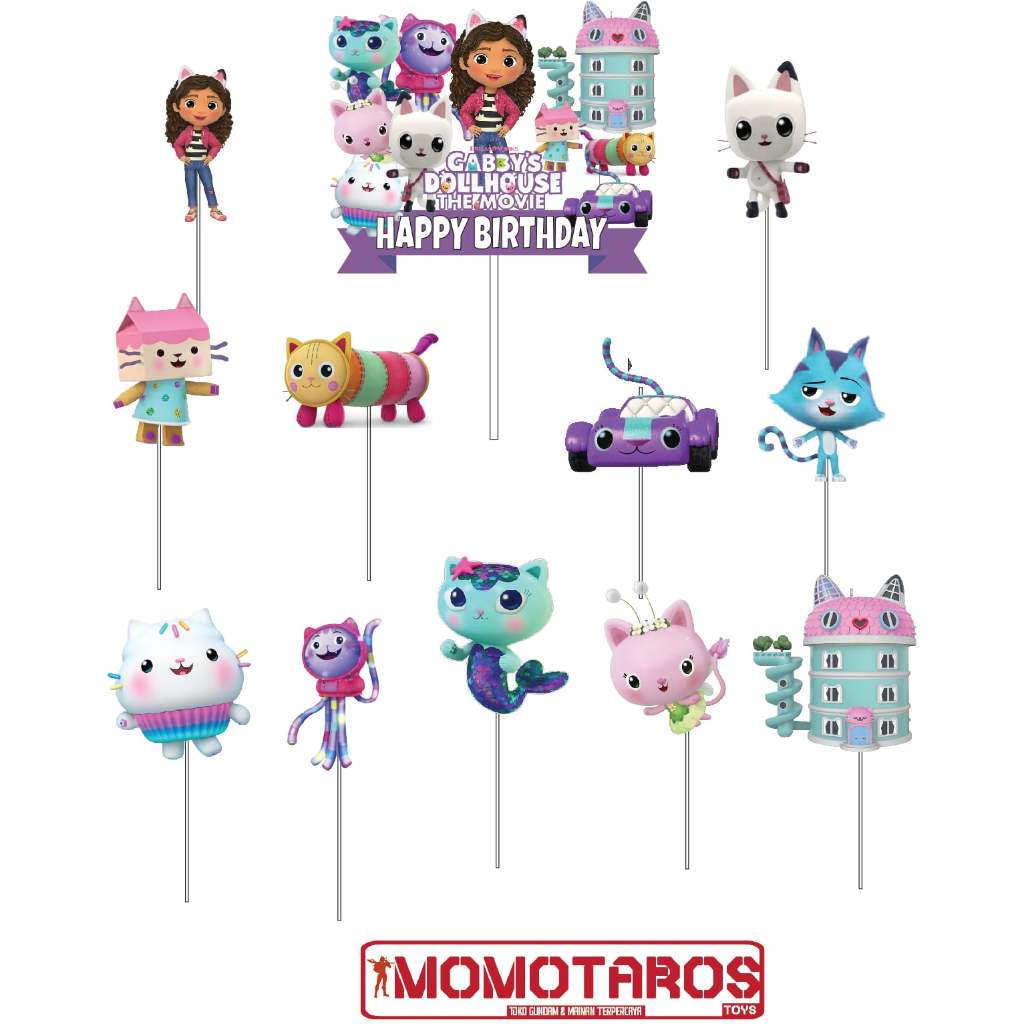 Topper cake Gabby s Doll House