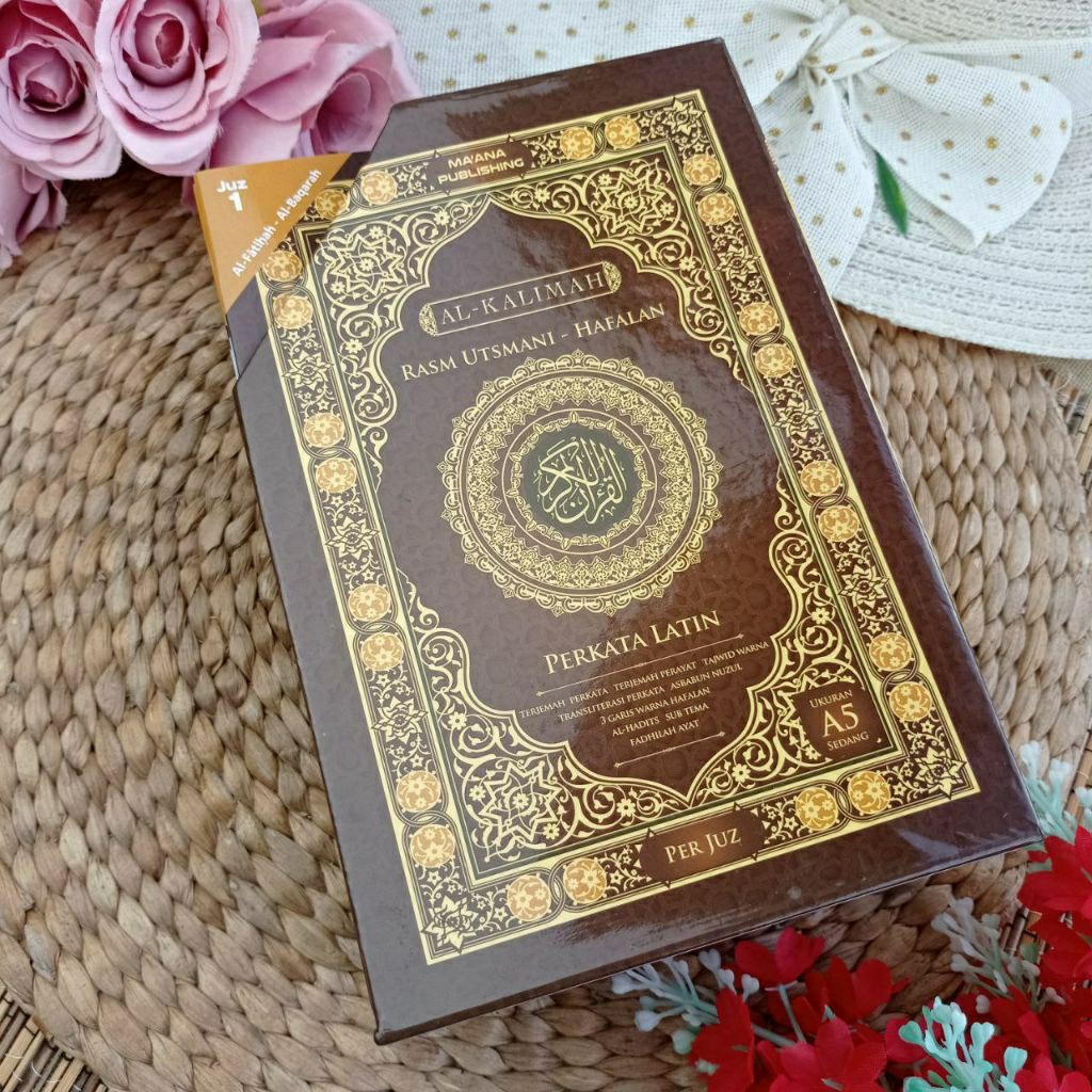 Al Quran Al Kalimah Rasm Utsmani Madinah Terjemah Per Kata Latin/Translasi Per Juz Ukuran A5