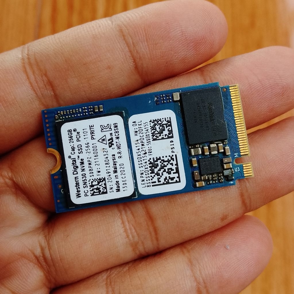 SSD M.2 NVMe PCIe 256GB Western Digital untuk Laptop atau PC Ramadan Sale Ramadhan Sale