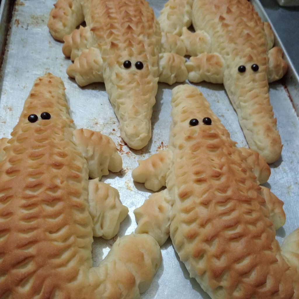 Roti Buaya Mini isi 4 pcs