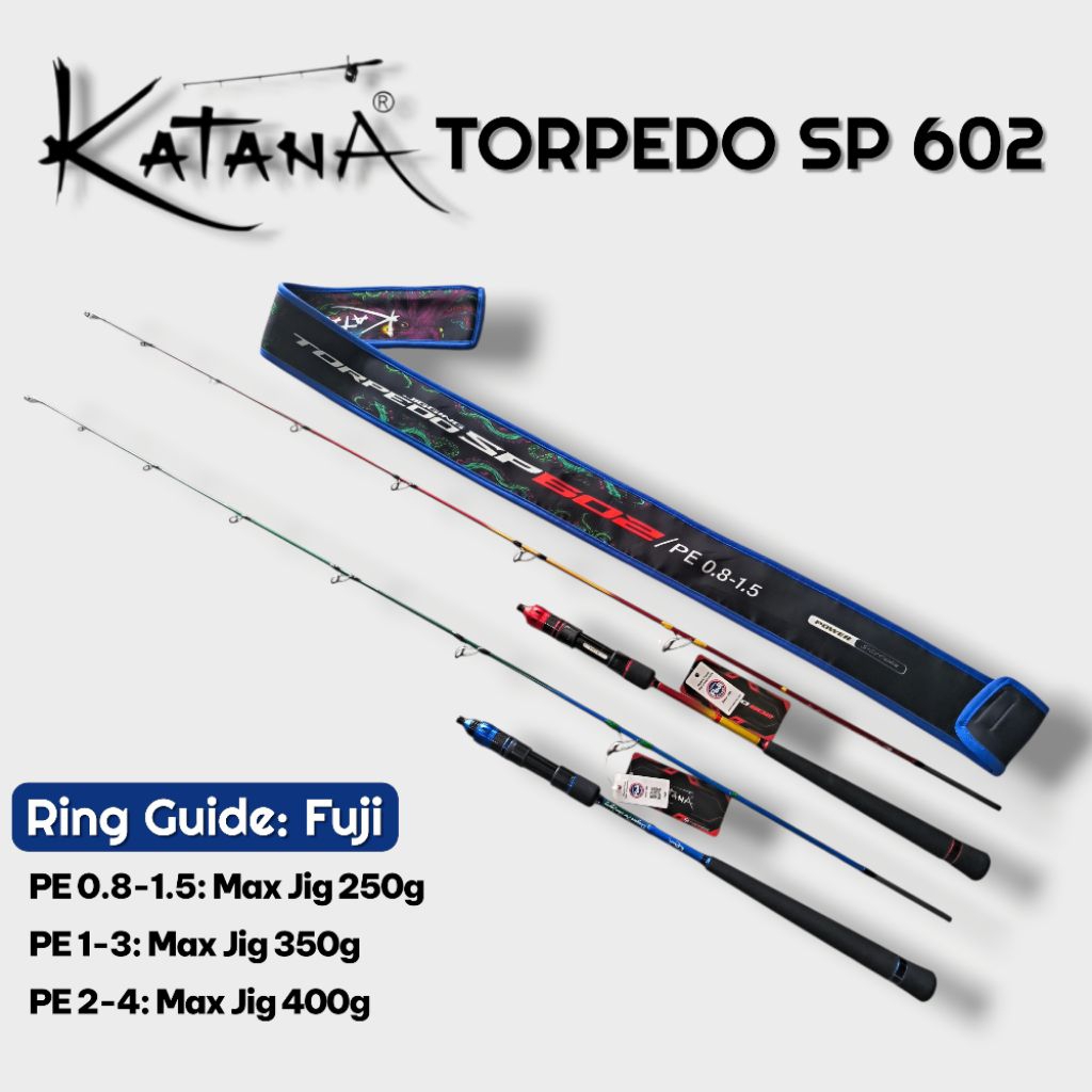 Joran Katana Torpedo SP Jigging 602