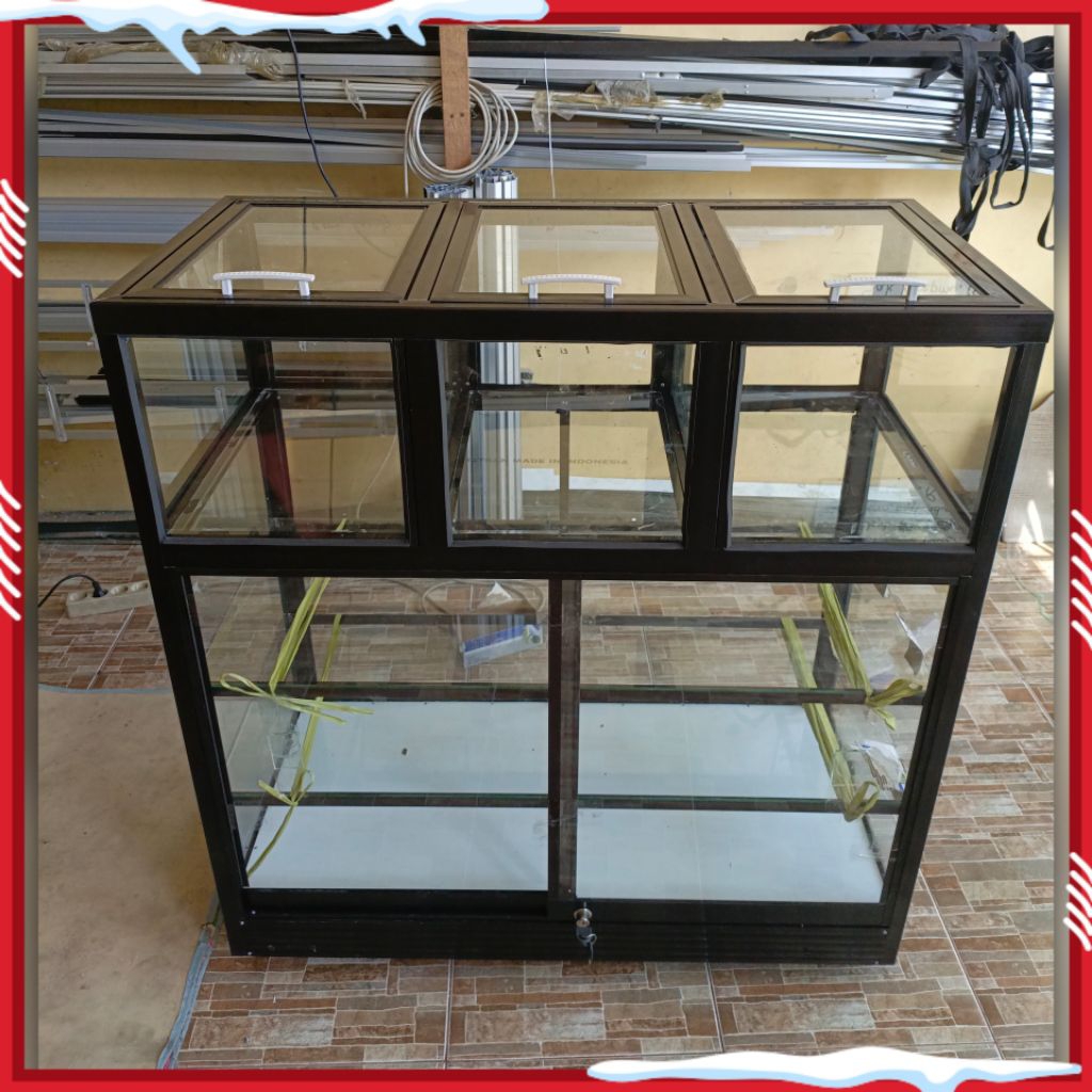 Etalase Beras & Kombinasi