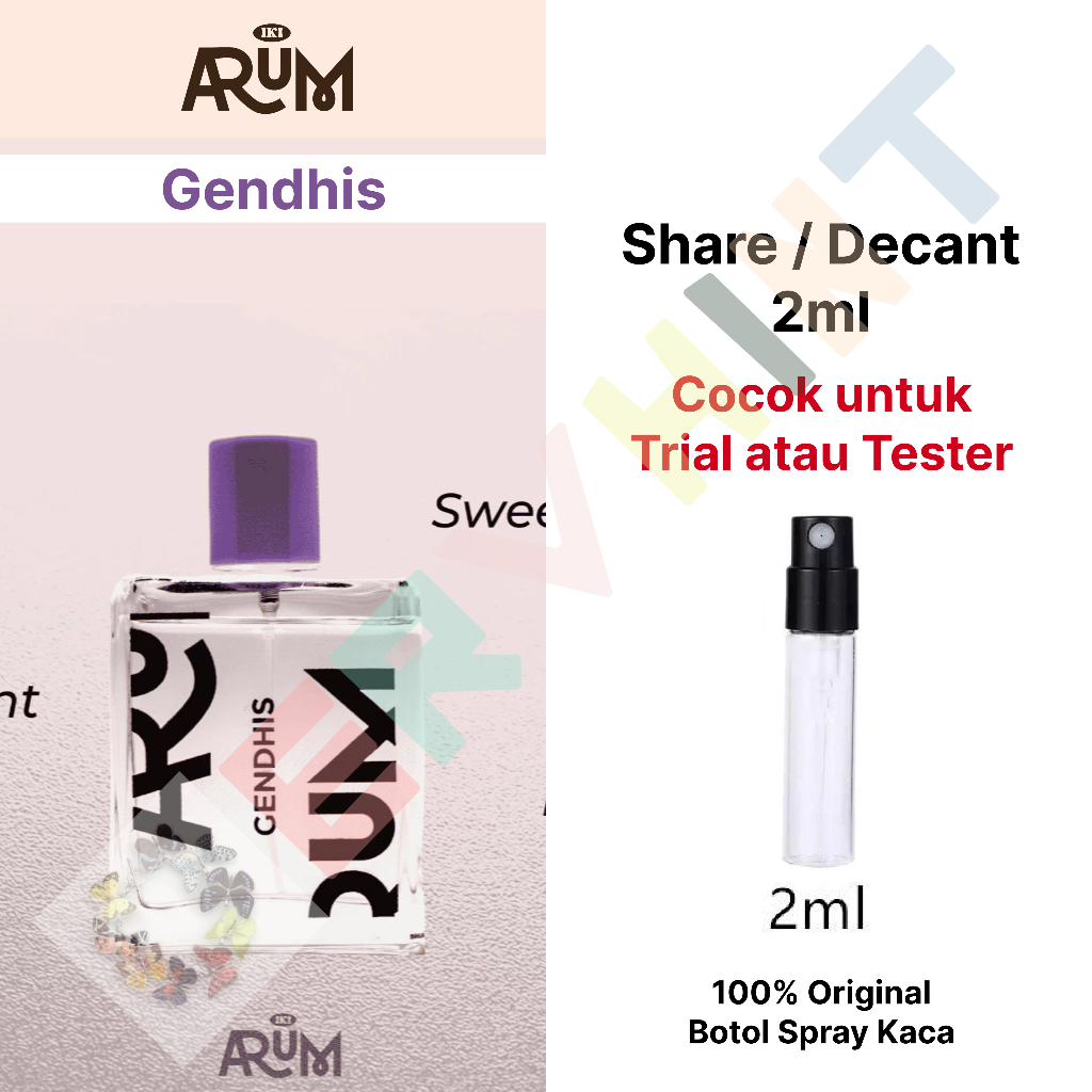 [Decant Parfum] Iki Arum - Gendhis EDP (Eau de Parfum) | Rose Coffee Gourmand | Unisex