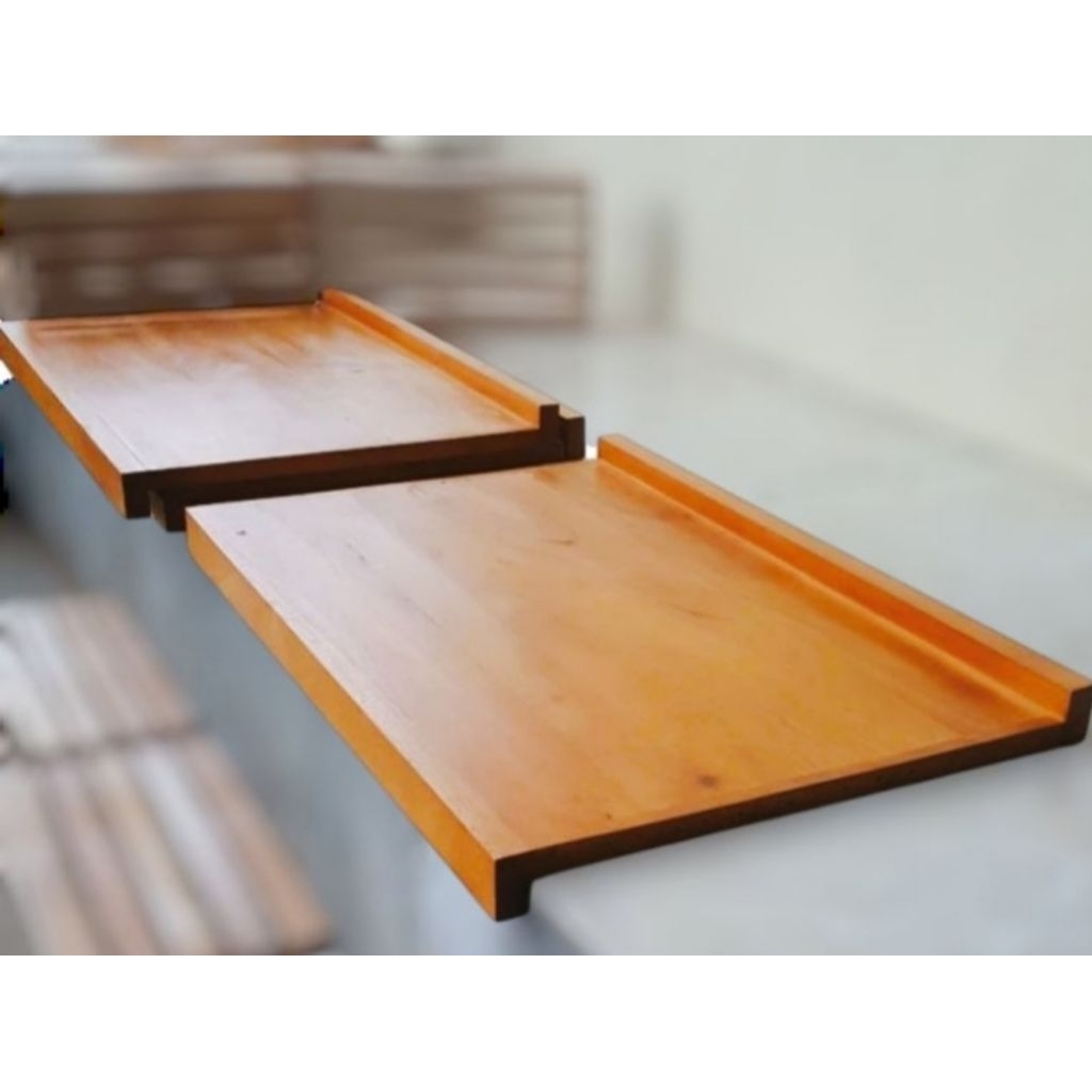 Talenan Adonan kue alami kayu mahoni