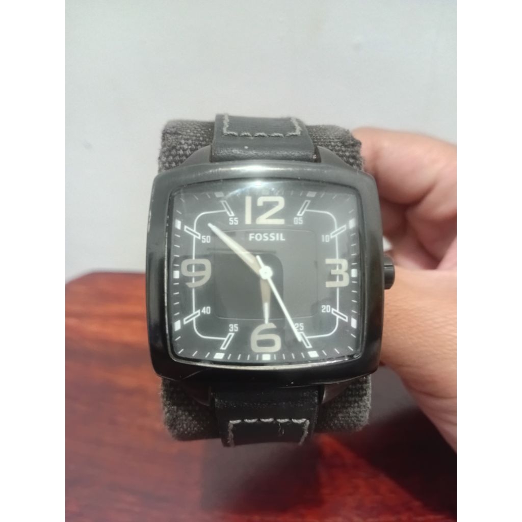 jam tangan vintage gaban fossiI jr 1194 (preloved)