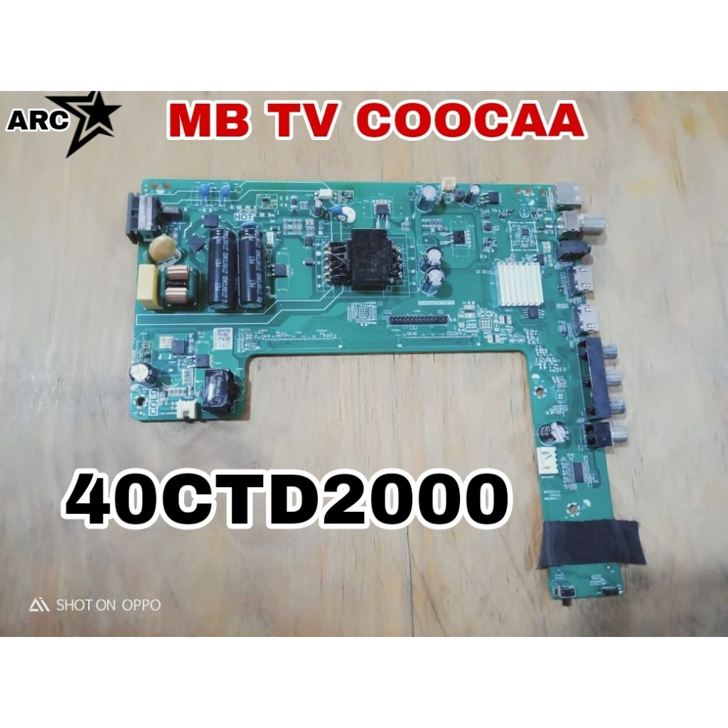 MB MAINBOARD MODUL POWERSUPLAY TV COOCAA 40CTD2000
