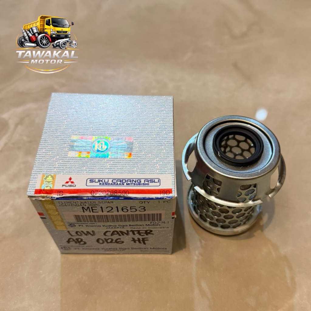 FILTER SOLAR BAWAH MITSUBISHI CANTER ME121653 WATER SEPARATOR ORI SARINGAN FILTER SOLAR BAWAH COLT D