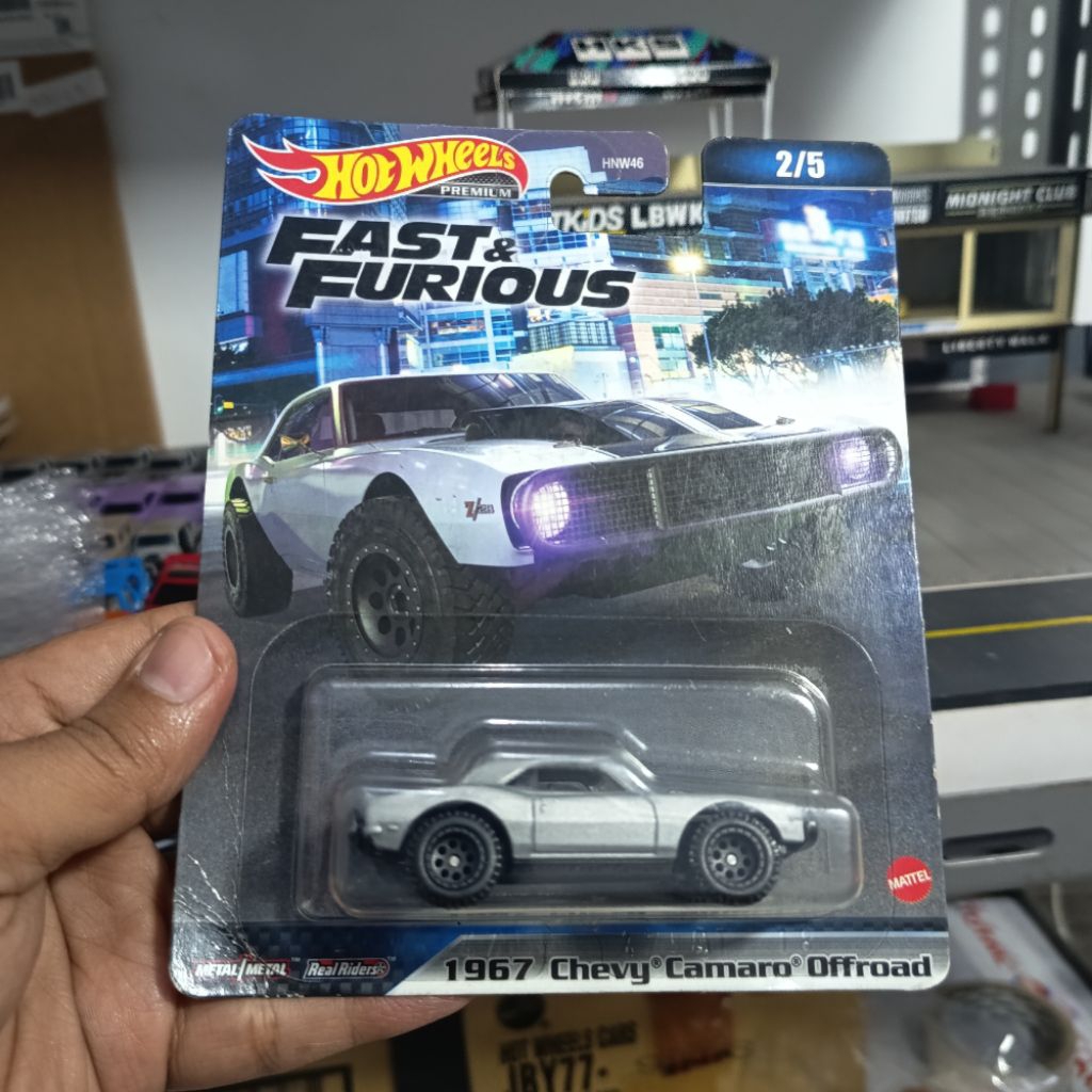 hot wheels premium 1967 chevy camaro offroad