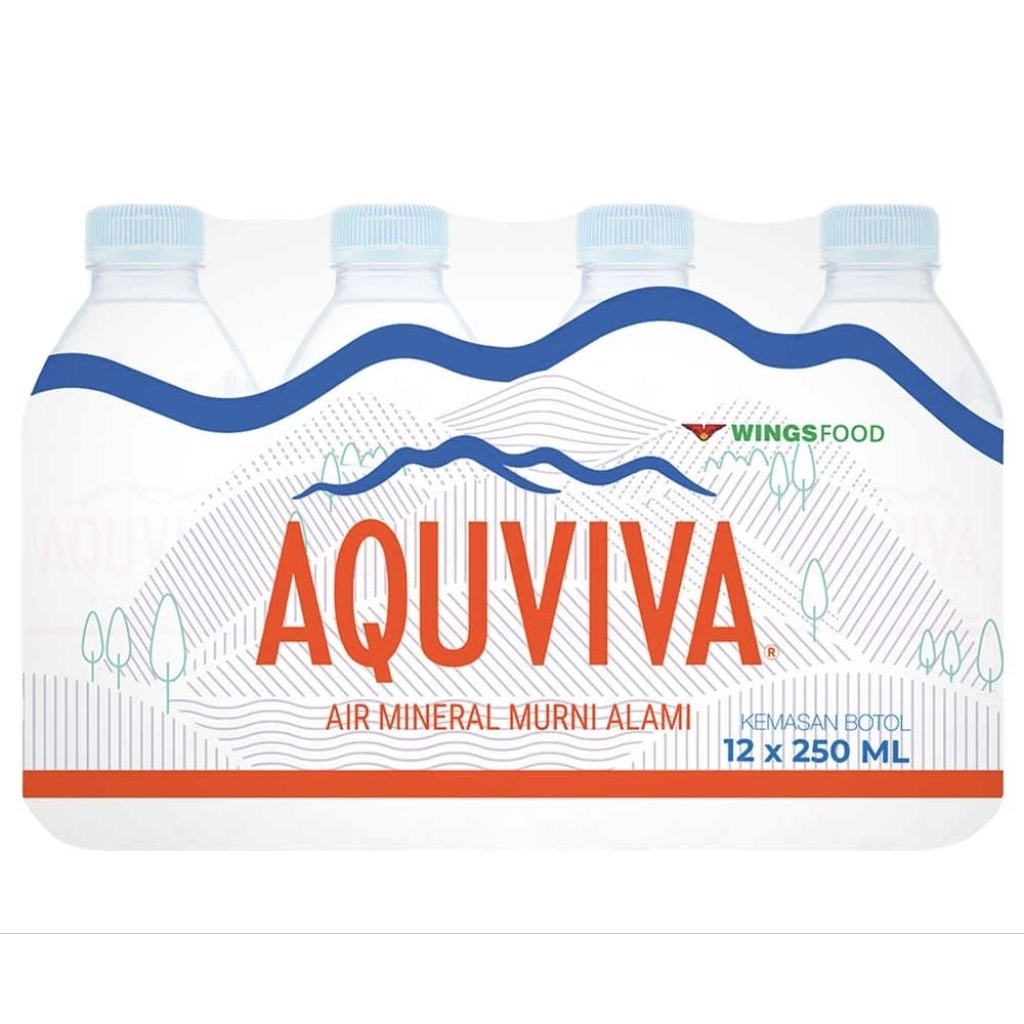 [ABNC.ID] AQUVIVA 250ML 1 SLOP (ISI 12)