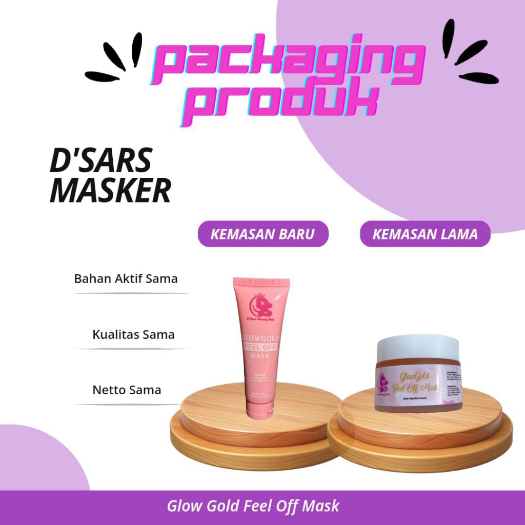 D'sars masker wajah by d'sars beauty skin