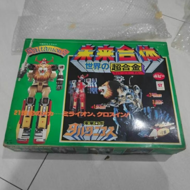 Popy DX daltanias diecast vintage robot daltanious chogokin bkn Bandai soc takatoku clover godaikin 