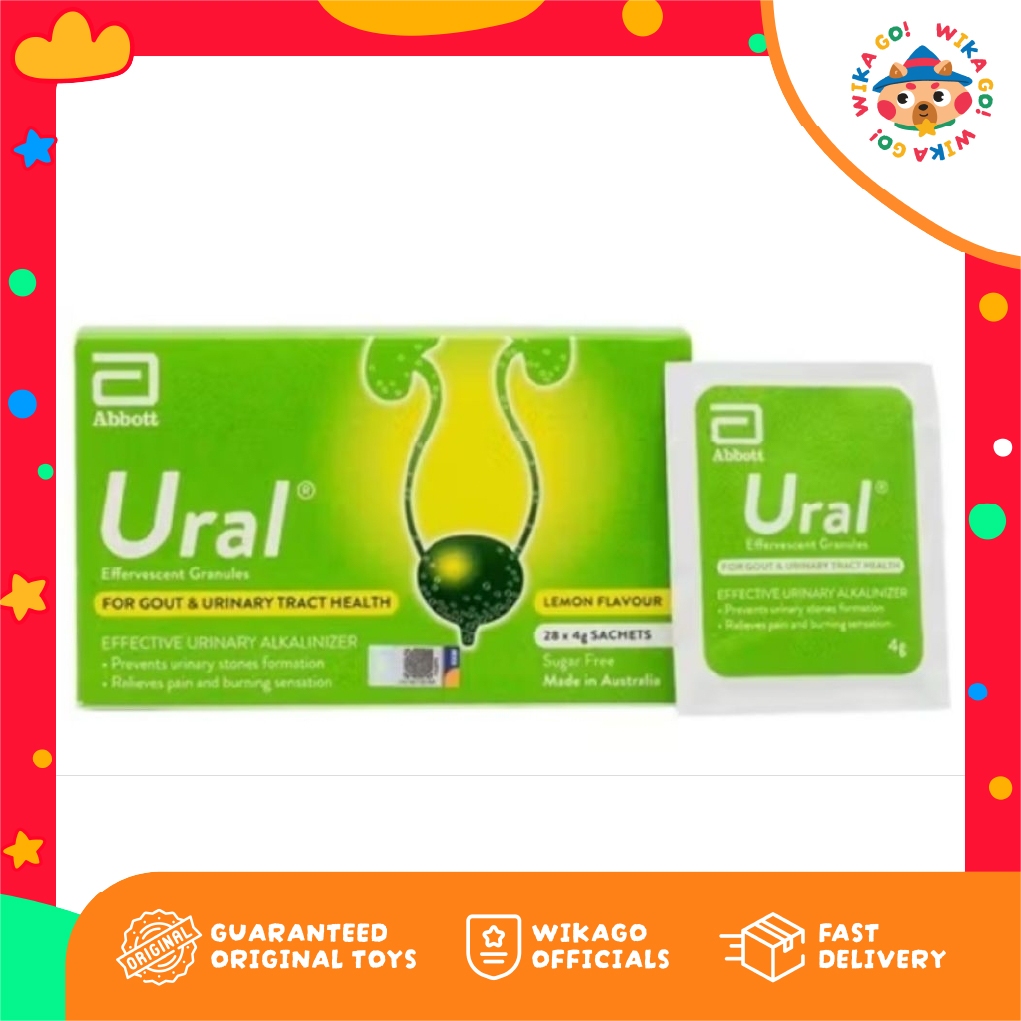 Ural Effervescent Granules - 28 sachset / lemon
