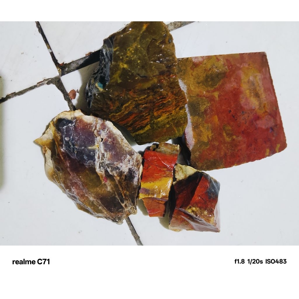 bahan batu pancawarna Garut