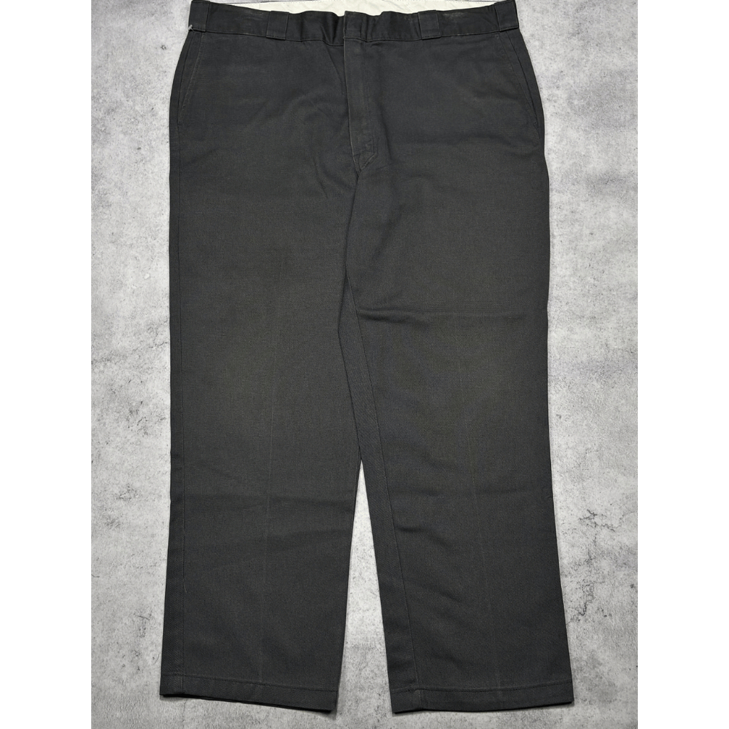 DICKIES - 874 ORIGINAL FIT WORK PANTS CHARCOAL SIZE 42x30