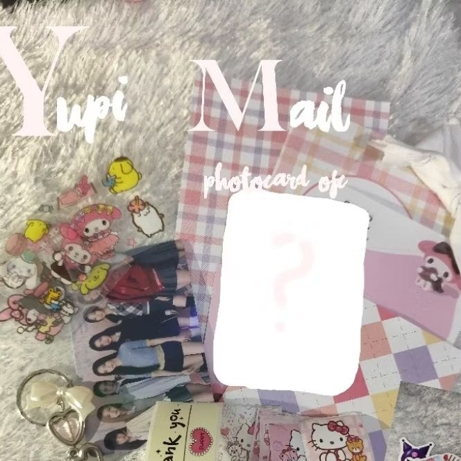 Yupi Mail Photocard Official[ CEK DESK ] unoff Freebies Banyak