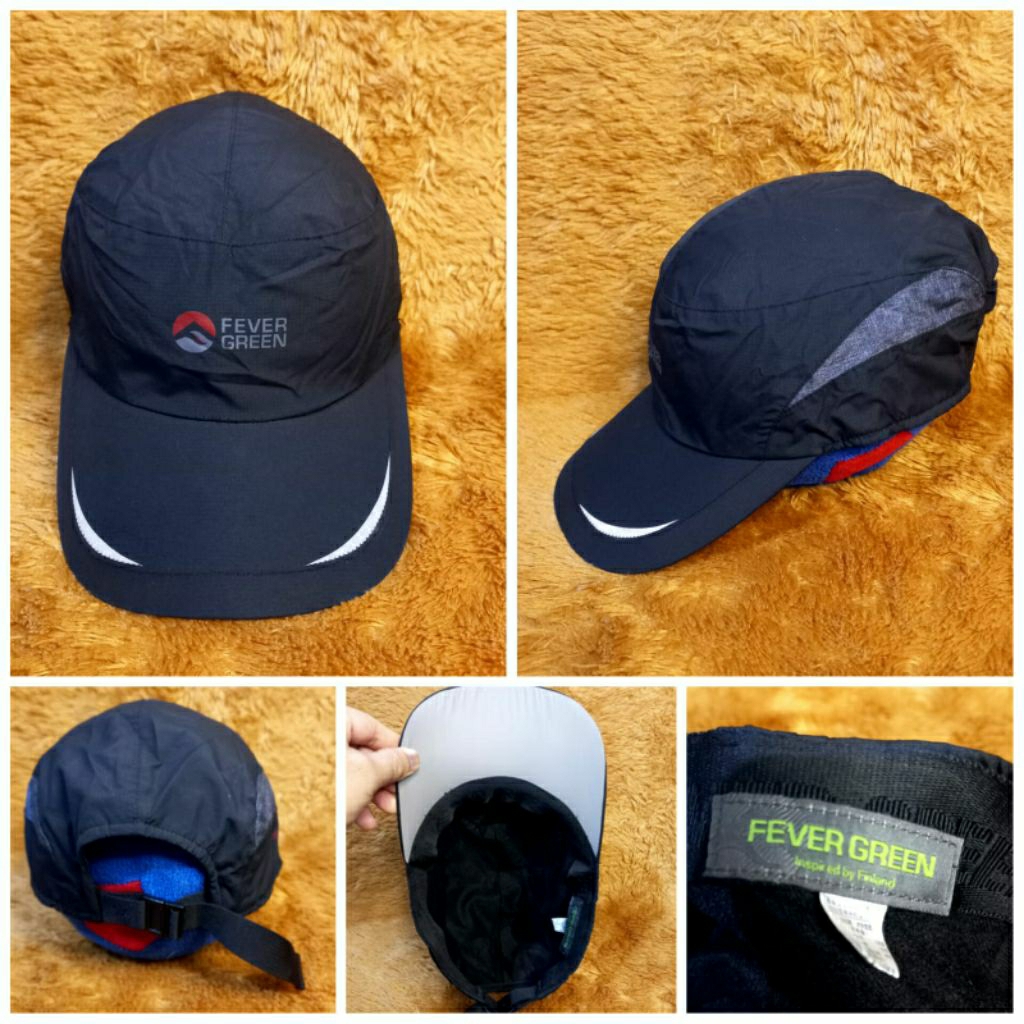 Outdoor Caps Brand Fever Green