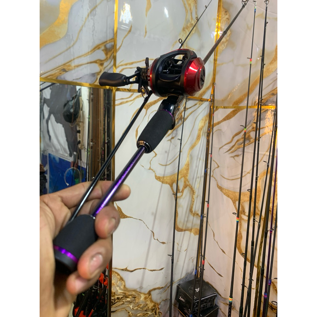 pancingan lentur zorro zombie 1.8M carbon padat set bc zorro zilion cliker handle kiri
