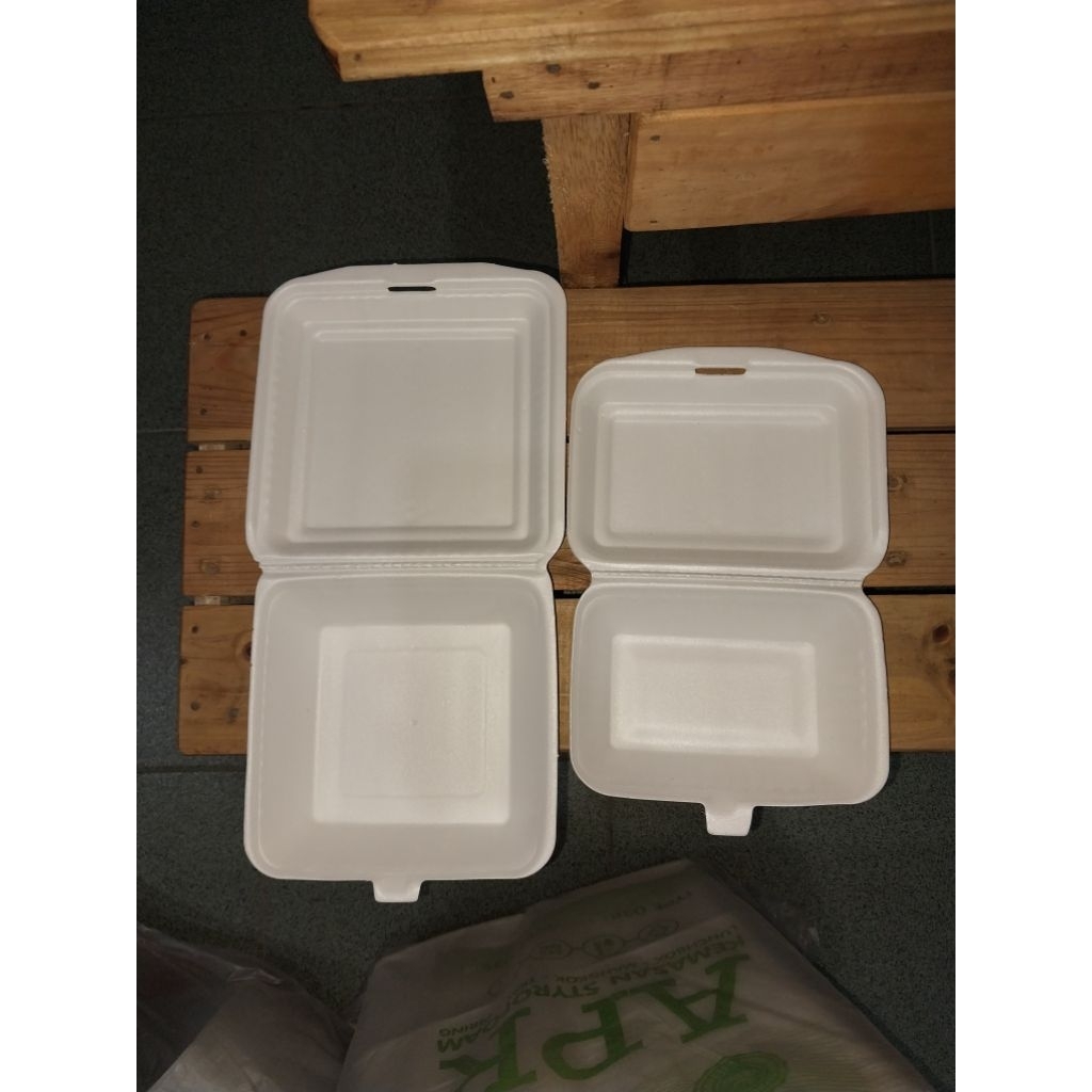 Bungkus makanan styrofoam