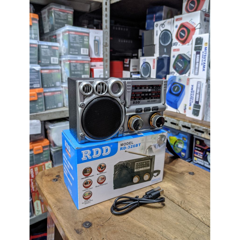 Radio Terbaru Mp3 Model RD F 327/ F 326B Super Bass