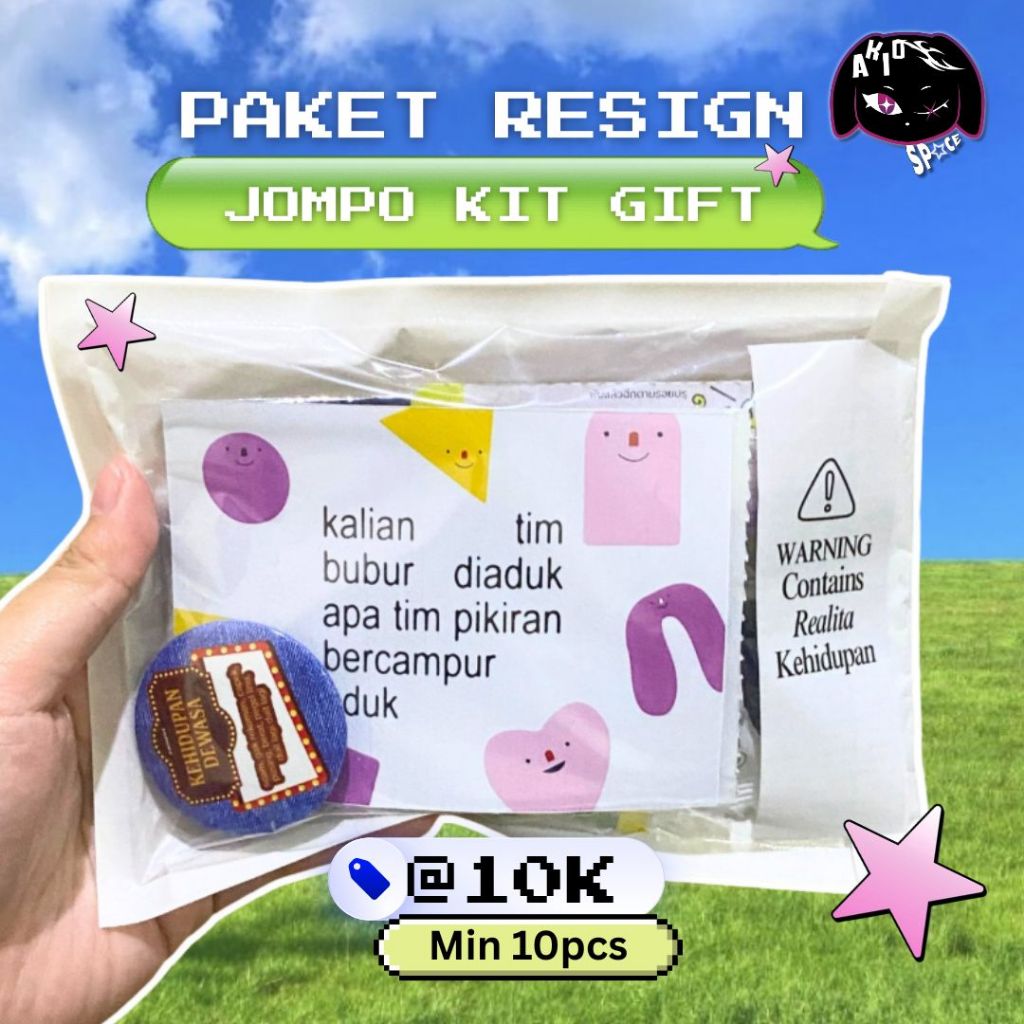 GIFT JOMPO KIT - PAKET FREEBIEST / HAMPERS/ RESIGN
