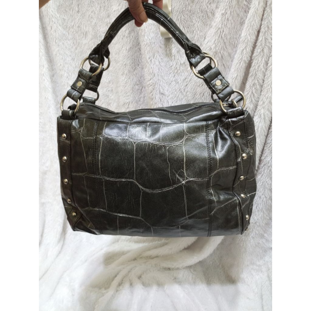 Magz Preloved Duffle Bag TeksturKulitBuaya