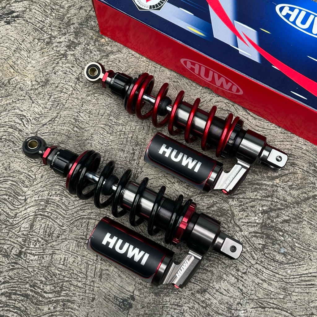 Shockbreaker Huwi Model KYB Shock Single Tabung Bawah Click Rebound Fungsi Full Cnc Billet Uk 310 & 