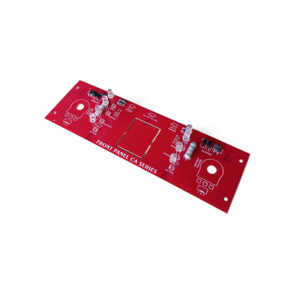 Panel Depan Box Amplifier CA Series - Kit Panel Depan Amplifier Berkualitas