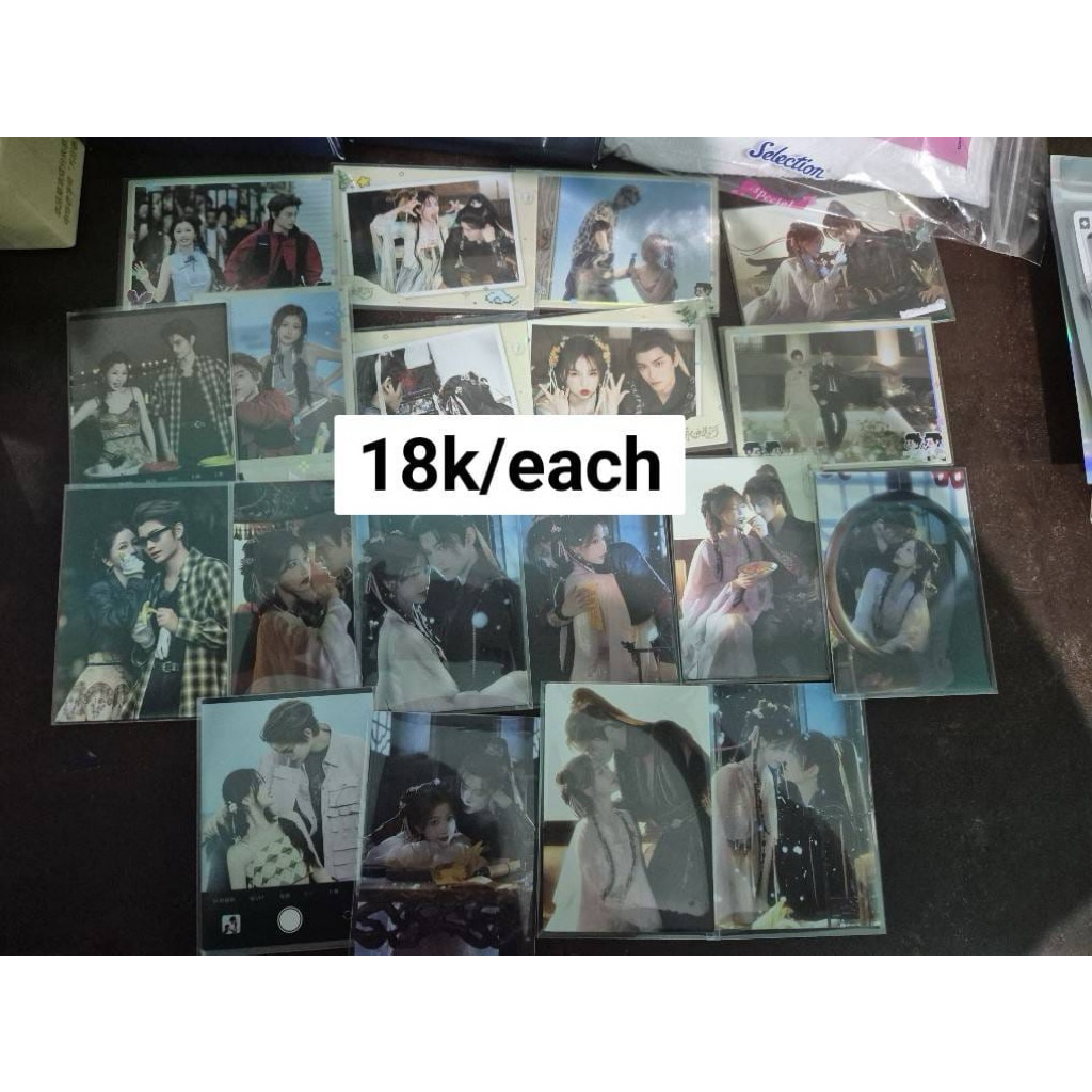 WTS WANT TO SELL PC PHOTOCARD READY STOCK LOVE GAME IN EASTERN FANTASY DING YUXI YU SHUXIN ESTHER YU