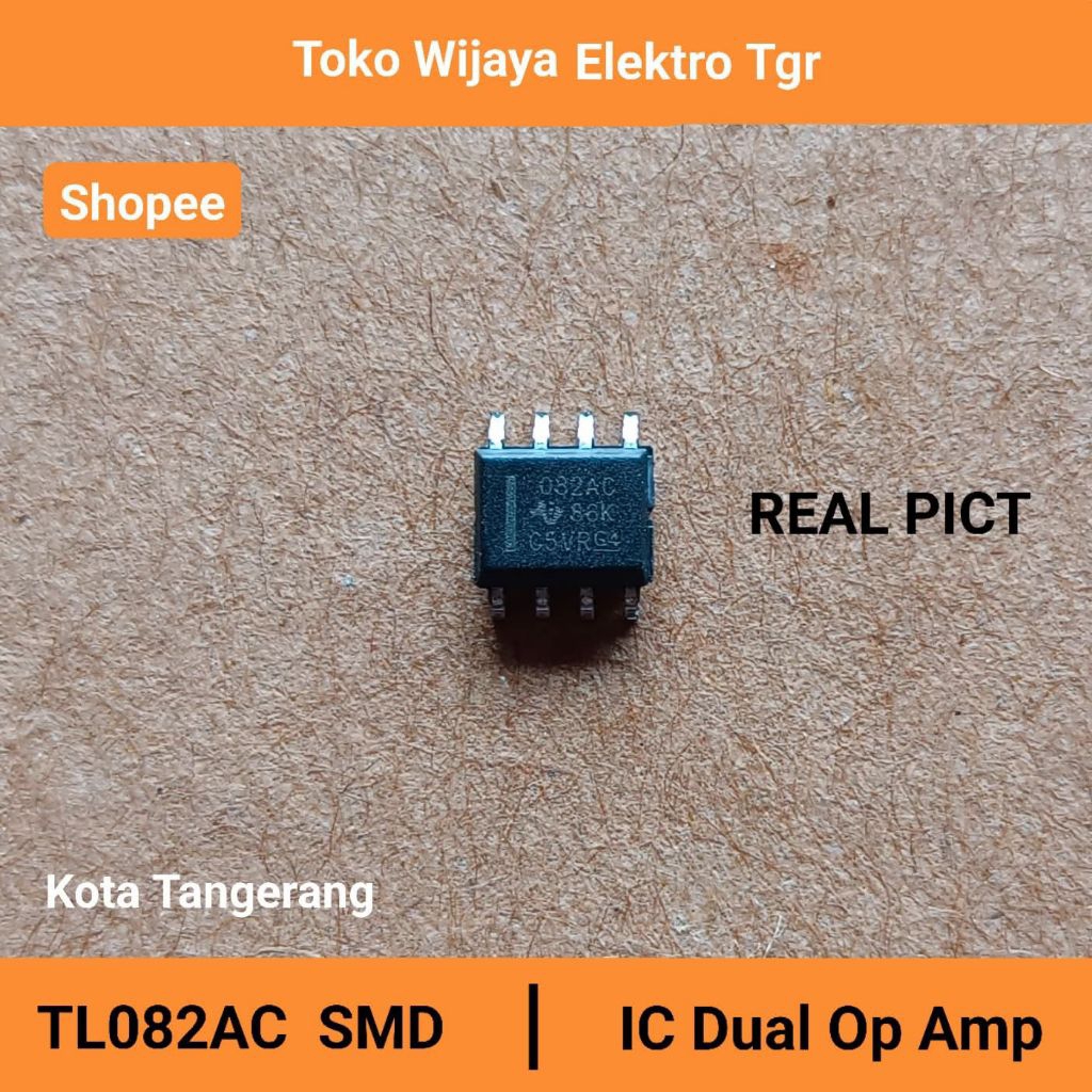 Audio Sparepart | TL082AC IC Smd 8 Pin