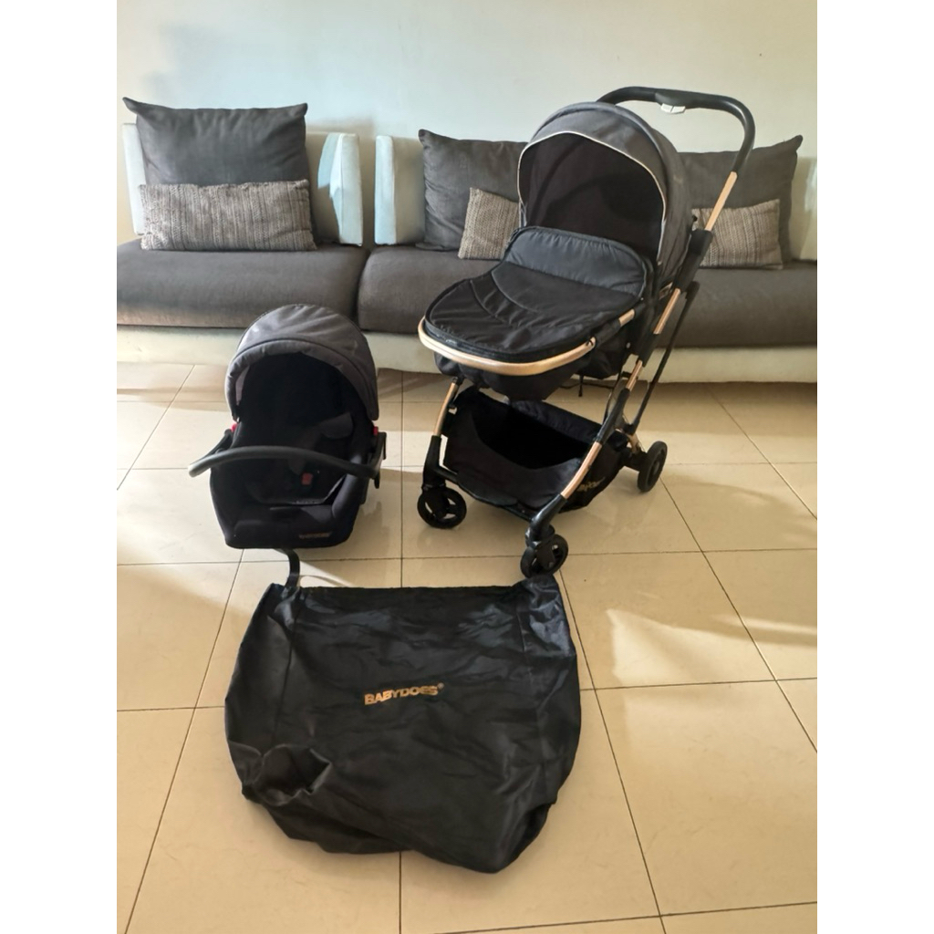 PL Stroller BABYDOES Pronto RTS + Carseat Babydoes RTS