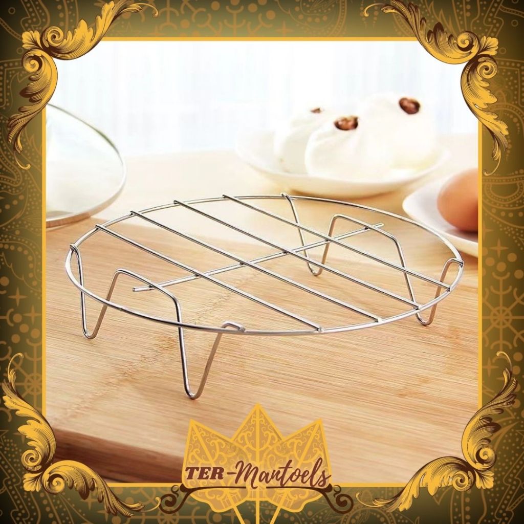 Tatakan Panci Anti Panas / Alas Kukus Tatakan Panci Stainless Steel / Alas Panci Stainless