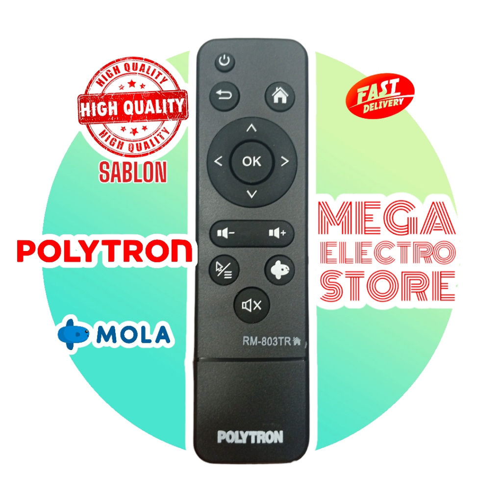 Remote MOLA Tv Polytron Smart