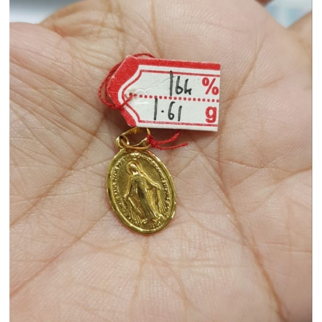 Liontin emas 70 bunda maria req