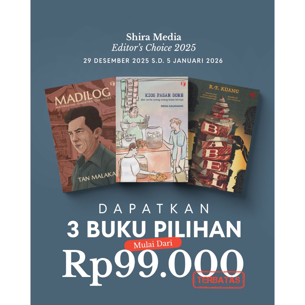 Promo Novel Shira Media Editor's Choice 2025 - Gratis Biaya Packing