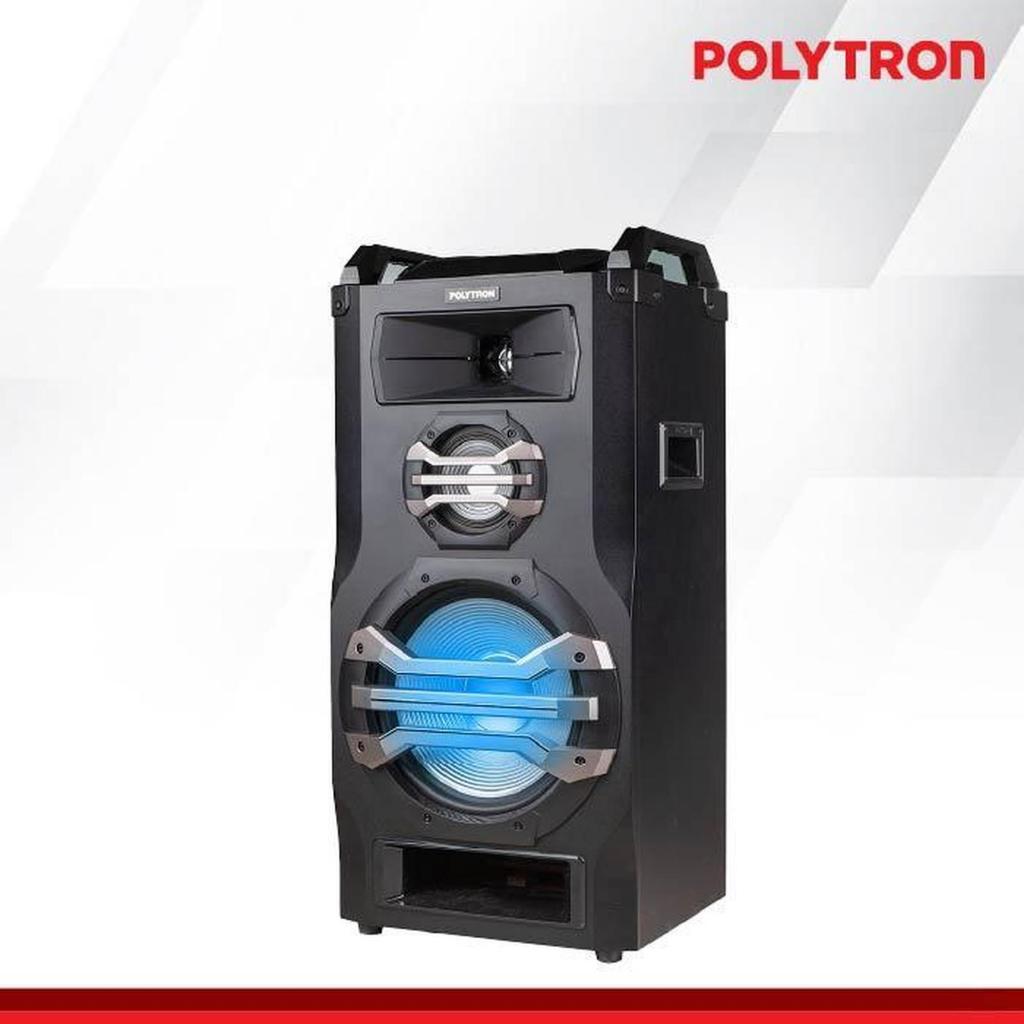 SPEAKER POLYTRON PORTABLE BLUETOOTH KARAOKE 12 INCH - PTS 12K15