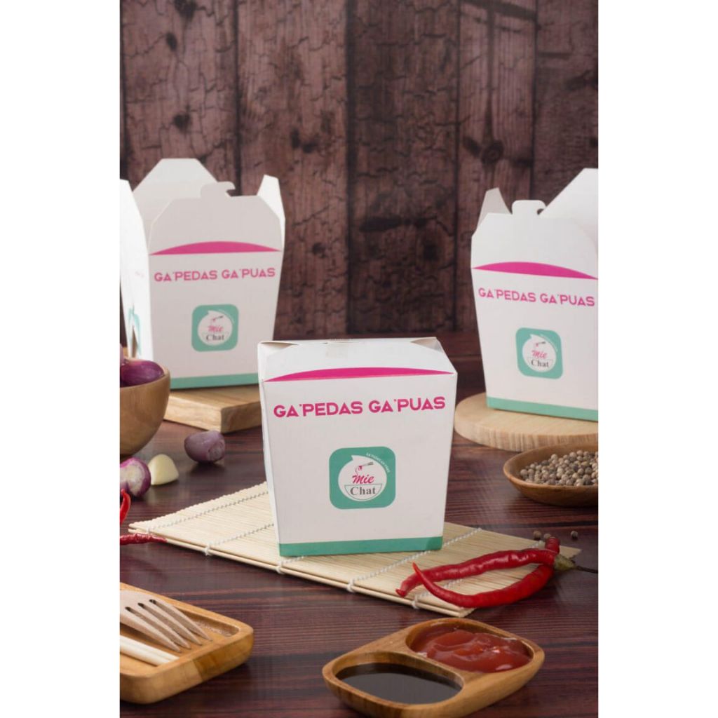 [CUSTOM PRINT 2WARNA] Food Pail Size Large / Rice Box Kraft / Rice Bos Take Away / Lunch Box Makan T