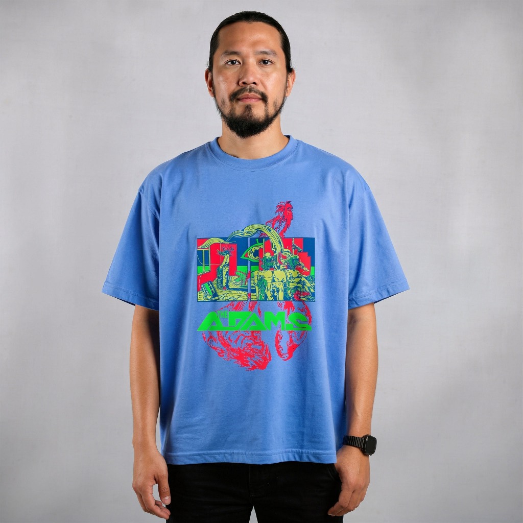 ORIGINAL T SHIRT THE ADAMS - WAITING  RELEASE BY BAND