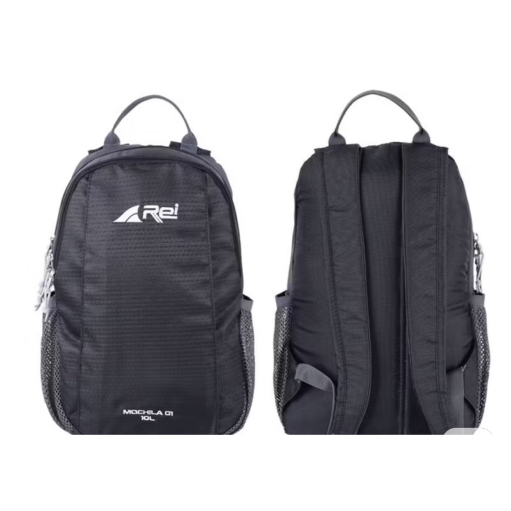 tas Rei Mochilla 01 10L Black