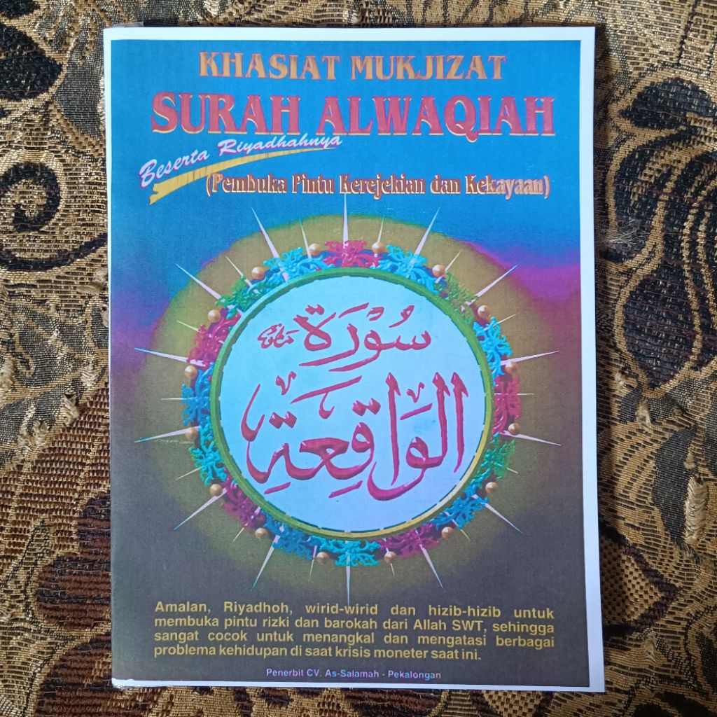 Khasiat Mukjizat Al Waqiah Fadhilah Beserta Riyadhahnya