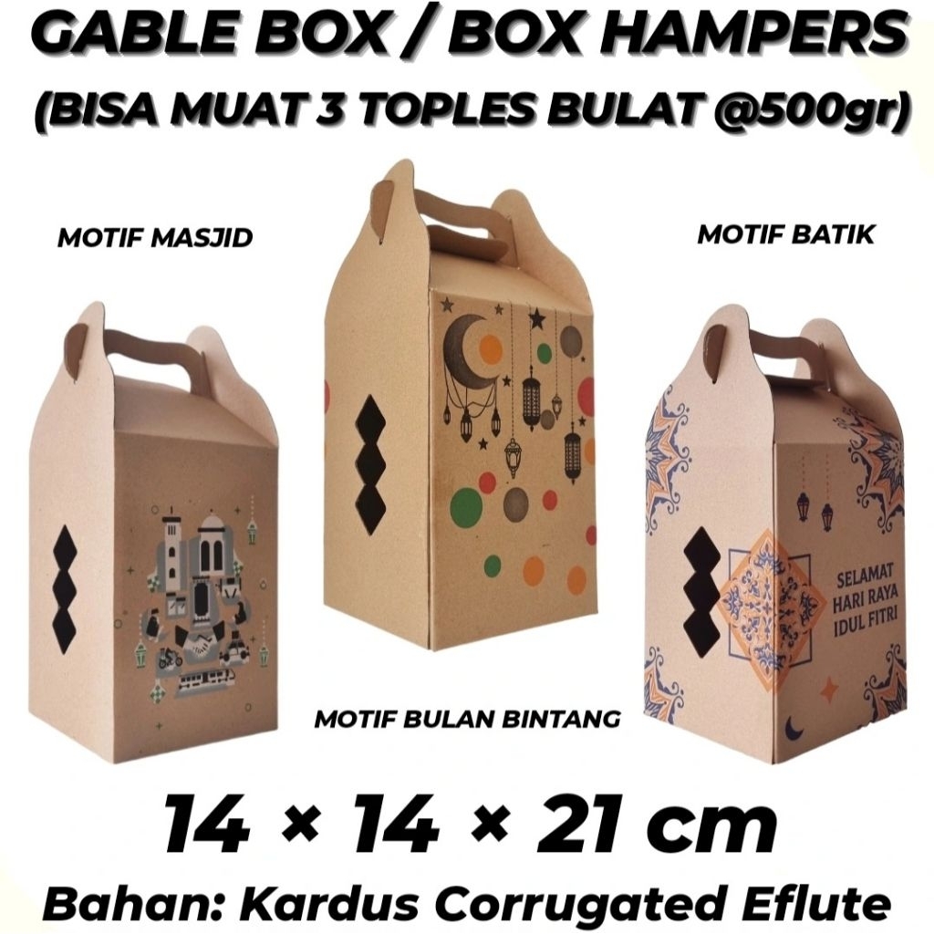 (MIN ORDER 10 PCS) DUS 3 TOPLES BULAT 500gr / DUS TOPLES LEBARAN NATAL / BOX TOPLES KUE KERING / BOX