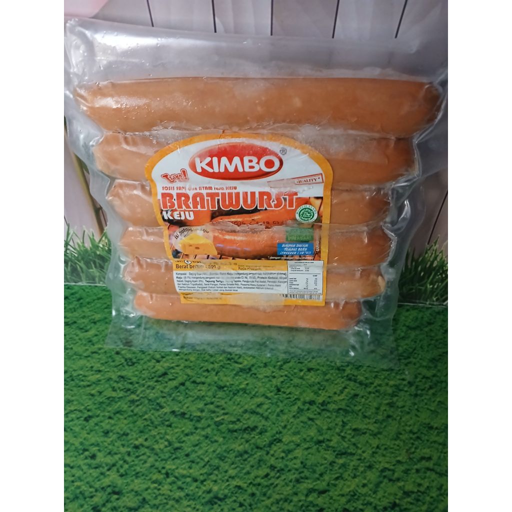 Kimbo Sosis Keju Jumbo isi 6 pcs